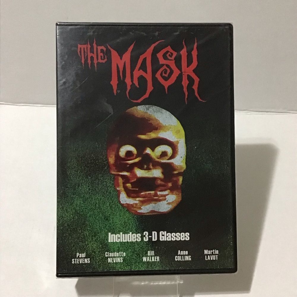 The Mask DVD Canadian‎ 3-D Supernatural Horror Glasses Included